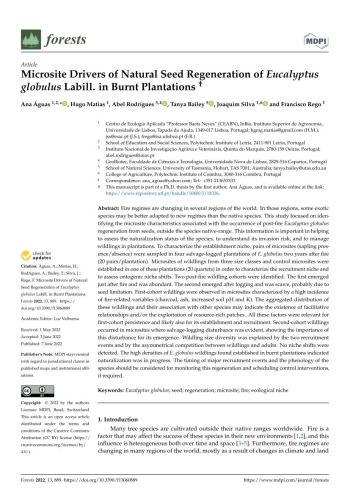 Microsite Drivers of Natural Seed Regeneration of ... Imagem 1