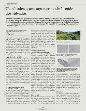 Nemátodes, a ameaça escondida à saúde dos relvados Imagem 1