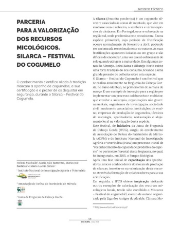 PARCERIA PARA A VALORIZAÇÃO DOS RECURSOS MICOLÓGICOS. ... Imagem 1