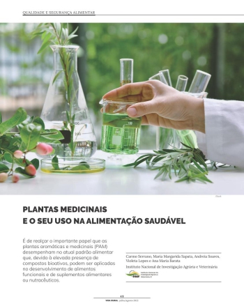 PLANTAS MEDICINAIS E O SEU USO NA ALIMENTAÇÃO SAUDÁVEL Imagem 1