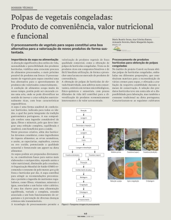 Polpas de vegetais congeladas: Produto de conveniência, ... Imagem 1