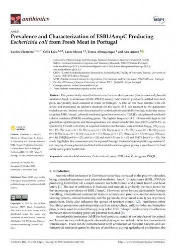 Prevalence and Characterization of ESBL/AmpC Producing ... Imagem 1