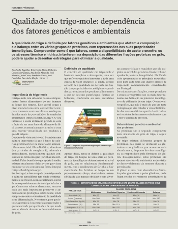 Qualidade do trigo-mole: dependência dos fatores genéticos ... Imagem 1