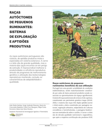 RAÇAS AUTÓCTONES DE PEQUENOS RUMINANTES: SISTEMAS DE ... Imagem 1