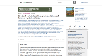 Structural, ecological and biogeographical attributes of ... Imagem 1