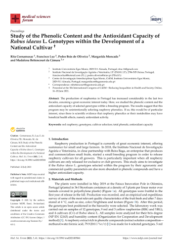 Study of the Phenolic Content and the Antioxidant Capacity ... Imagem 1