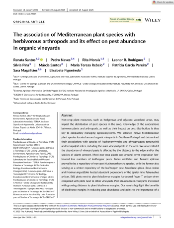 The association of Mediterranean plant species with ... Imagem 1