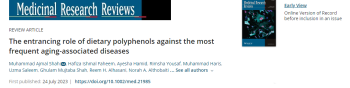 The entrancing role of dietary polyphenols against the most ... Imagem 1