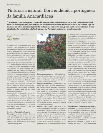 Tinturaria natural: flora endémica portuguesa da família ... Imagem 1