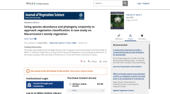 Using species abundance and phylogeny conjointly to ... Imagem 1