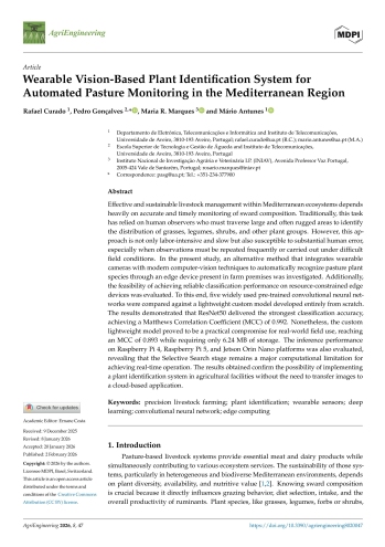 Wearable Vision-Based Plant Identification System for ... Imagem 1