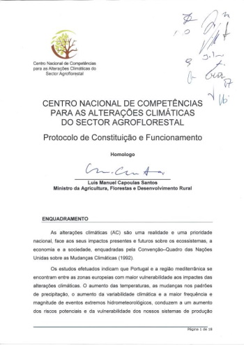 Protocolo de Constituição do Centro Nacional de ... Imagem 1