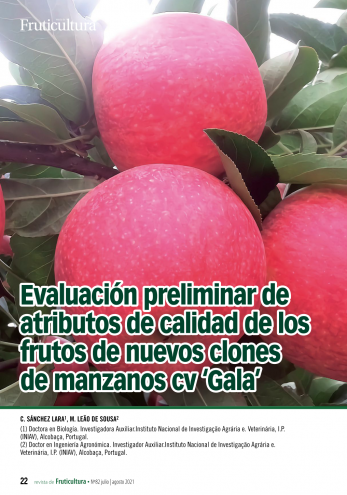 Evaluación preliminar de atributos de calidad de los frutos ... Imagem 1